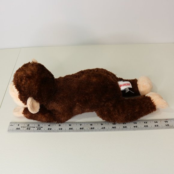 Aurora Flopsie Monkey Chimpanzee Plush Stuffed Animal Toy - Picture 10 of 11